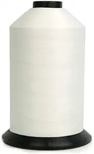 1 Pc of White Anefil Nylon Bonded Nylon Thread #69 Tex-70 16 oz. 5,950 yds