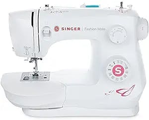 SINGER Fashion Mate 3333 Free-Arm Sewing Machine including 23Built-In Stitches Fully Built-in 4-step Buttonhole, Automatic Needle Threader, LED Light, perfect for sewing all types of fabrics with ease