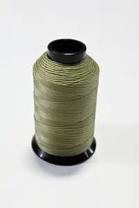 Sew Creative with 4oz Spool T70 Henley Tan 1500 Yards Bonded Nylon Sewing T