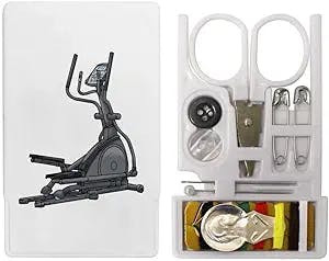 Azeeda 'Cross Trainer Machine' Mini Travel Sewing Kit (SE00024721)