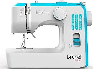 Get Sewing in Style with the Bruxel Linda Portable Sewing Machine!