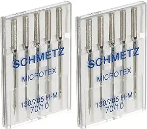 Microtex Sharp Machine Needles-Size 10/70 5/Pkg (2 Pack)