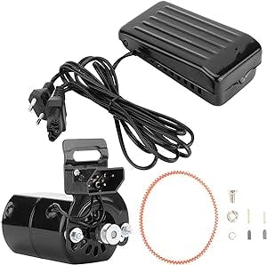 LANTRO JS Sewing Machine Motor Kit with Foot Pedal Control, Efficient and Durable for Household Use