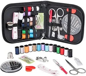 HJKOGH 68 Pcs Sewing Kits DIY Multi-Function Box Set Hand Quilting Stitching Embroidery Thread Accessories