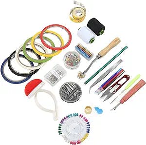 Sewing Machine Kit, Highly Durable Compact Design Sewing Kit for Dormitory for Beginner for Household for Travel