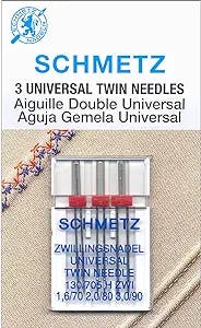 Double the Fun with SCHMETZ Twin Machine Needle!