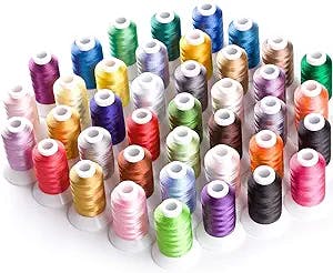 Sew Good: Simthread Brother 40 Colors 40 Weight Polyester Embroidery Machin