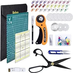 Slay Your Sewing Projects with the medoga 104Pcs Rotary Cutters Kit!