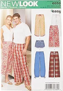 Pajama Party Anyone? Simplicity U06859A New Look Sewing Pattern Kit Has Got