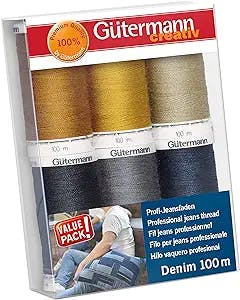 Sew Your Dream Jeans with Gutermann Thread Denim 6 SPLS Denim Multicoloured