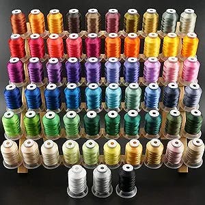 Sew Much Fun With New brothread 63 Brother Colors Polyester Embroidery Mach