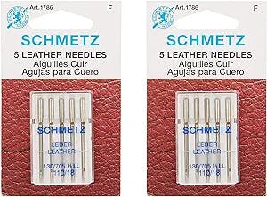 Schmetz Leather Machine Needle Size 18/110 (2 Pack): The Key to Slaying You
